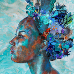 Ida with the Turquoise Earring