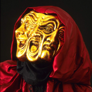 Le Tre Facce in Gold Leaf