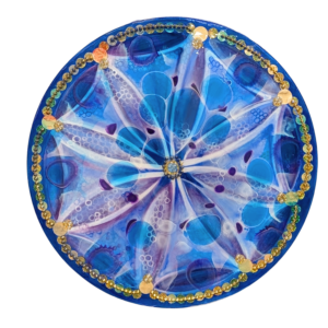 Diatom Large round blue-purple